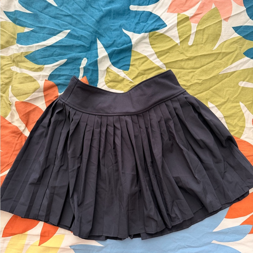 Abercrombie Kids Dark Blue Pleated Skirt